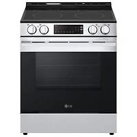 LG 30" 6.3 Cu. Ft. 5-Element Slide-In Electric Range (LSEL6331XE) - Stainless Steel