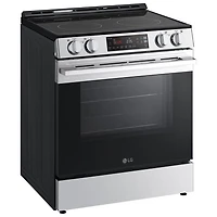 LG 30" 6.3 Cu. Ft. 5-Element Slide-In Electric Range (LSEL6331XE) - Stainless Steel