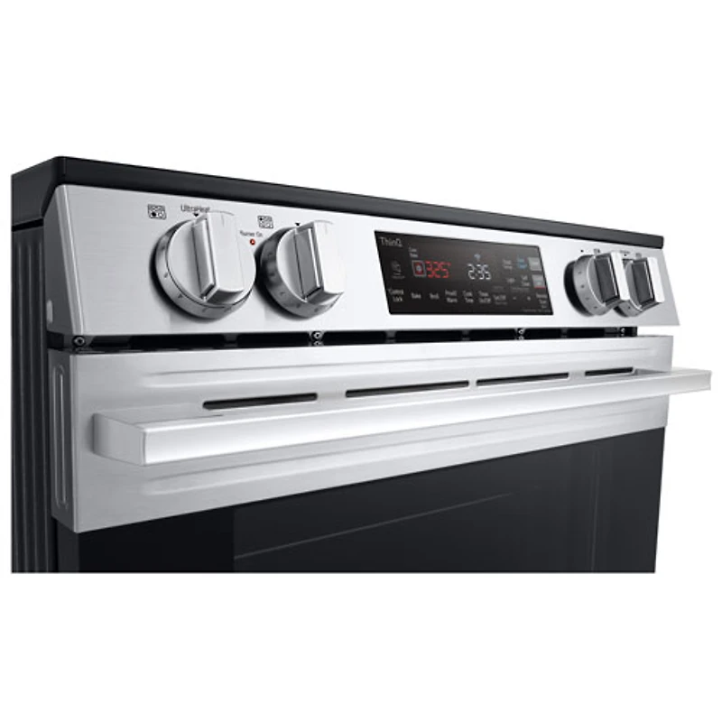 LG 30" 6.3 Cu. Ft. 5-Element Slide-In Electric Range (LSEL6331XE) - Stainless Steel