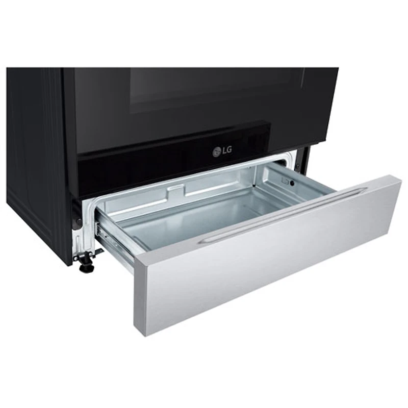 LG 30" 6.3 Cu. Ft. 5-Element Slide-In Electric Range (LSEL6331XE) - Stainless Steel