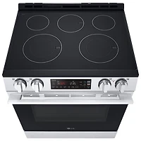 LG 30" 6.3 Cu. Ft. 5-Element Slide-In Electric Range (LSEL6331XE) - Stainless Steel