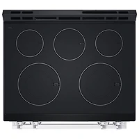 LG 30" 6.3 Cu. Ft. 5-Element Slide-In Electric Range (LSEL6331XE) - Stainless Steel