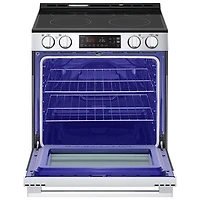 LG 30" 6.3 Cu. Ft. 5-Element Slide-In Electric Range (LSEL6331XE) - Stainless Steel
