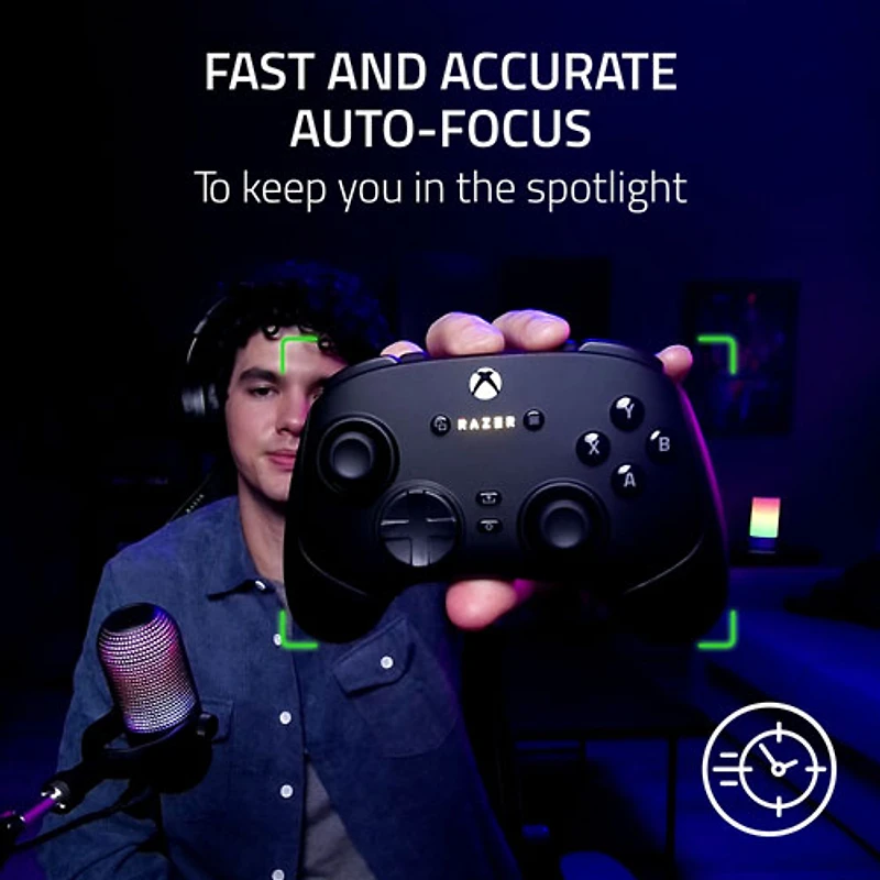 Razer Kiyo V2 X 1440P 60FPS Full HD Streaming Webcam - White