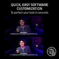 Razer Kiyo V2 X 1440P 60FPS Full HD Streaming Webcam - White