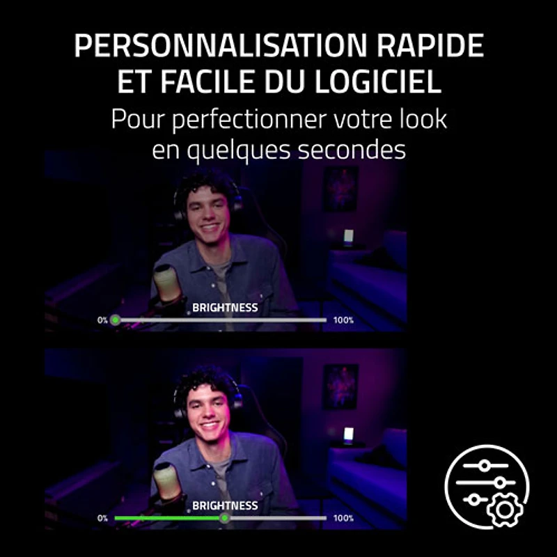 Razer Kiyo V2 X 1440P 60FPS Full HD Streaming Webcam - White