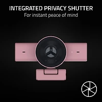 Caméra Web de diffusion en continu HD intégrale 60 images/s 1440p Kiyo V2 X de Razer - Quartz