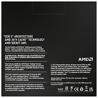 Processeur 16 coeurs AM5 5,6 GHz Ryzen 9 9950X3D Dual Edition d'AMD