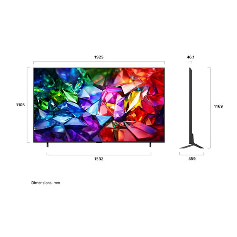 LG 86" MRGB95 4K UHD HDR Micro RGB Mini-LED webOS Smart TV (86MRGB95BUA.ACC) - 2026