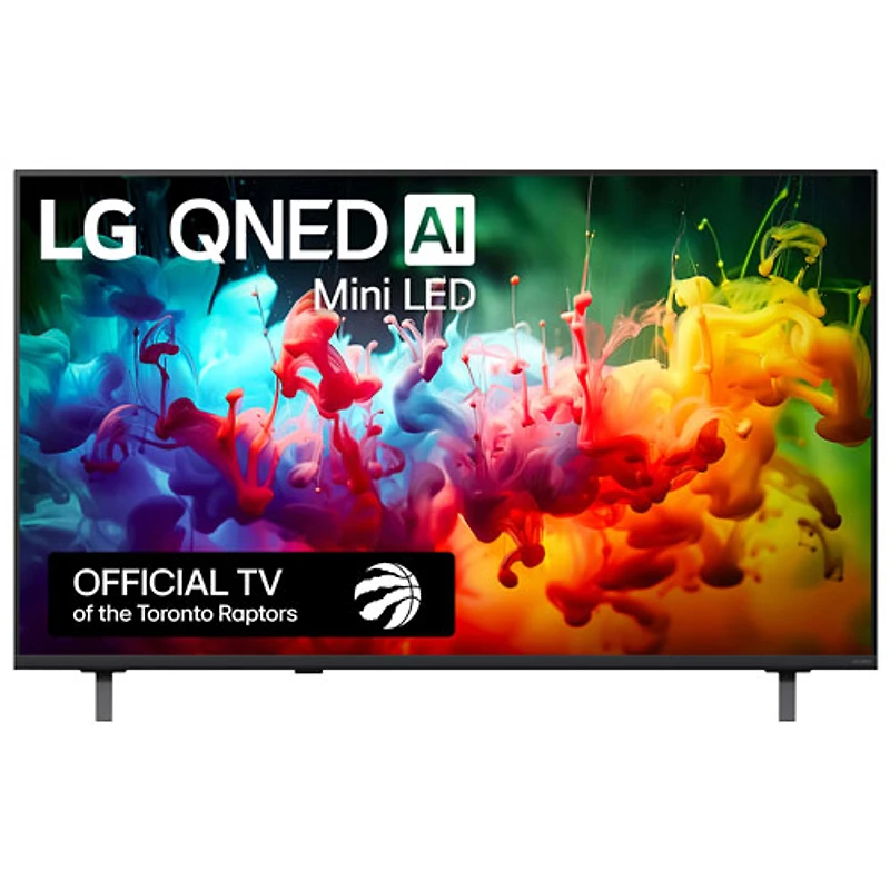 Téléviseur intelligent webOS QNED HDR mini-DEL UHD 4K QNED75 de 50 po de LG (50QNED75BUA.ACC) - 2026