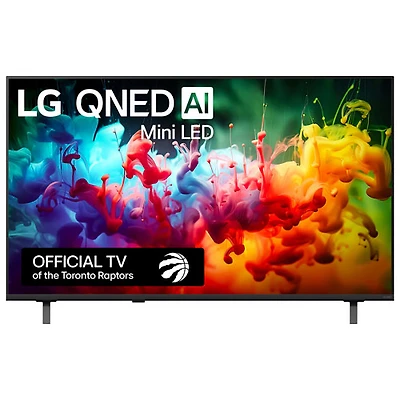 Téléviseur intelligent webOS QNED HDR mini-DEL UHD 4K QNED75 de 50 po de LG (50QNED75BUA.ACC) - 2026