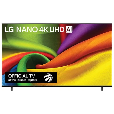 LG 85" NU870 4K UHD HDR LED webOS Smart TV (85NU870BAUA.ACC) - 2026
