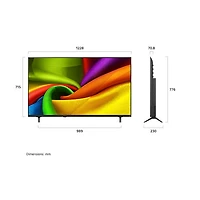 Téléviseur intelligent webOS HDR DEL UHD 4K de 55 po NU850 de LG (55NU850BPUA.ACC) - 2026