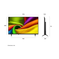 Téléviseur intelligent webOS HDR DEL UHD 4K de 50 po NU850 de LG (50NU850BPUA.ACC) - 2026