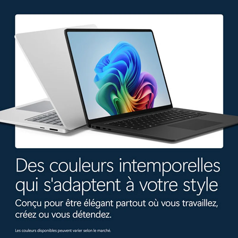Portable à écran tactile Microsoft Surface de 15 po, PC Copilot+ (Snapdragon X2 Plus/16 Go RAM/512 Go SSD) - 2026 - Platine