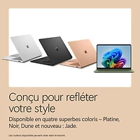 Portable à écran tactile Microsoft Surface de 13,8 po, PC Copilot+ (Snapdragon X2 Elite/16 Go RAM/1 To SSD) - 2026 - Dune - Anglais