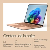 Portable à écran tactile Microsoft Surface de 13,8 po, PC Copilot+ (Snapdragon X2 Elite/16 Go RAM/1 To SSD) - 2026 - Dune - Anglais