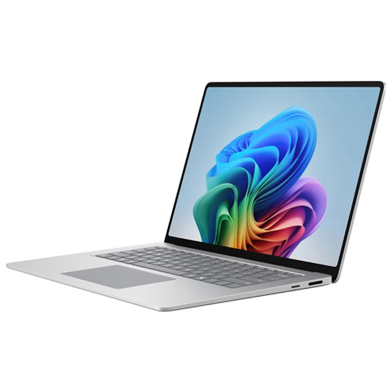Microsoft Surface Laptop 15" 120Hz Touchscreen Copilot+ PC - Snapdragon X2 Elite - 16GB LPDDR5x - 512GB SSD - Windows 11 Home - Platinum - English