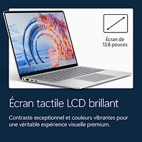 Portable Surface Laptop Copilot+ PC à écran tactile de 13,8 po de Microsoft (Snapdragon X2 Plus/mémoire vive de 16 Go/disque SSD de 512 Go) - 2026 - Platine