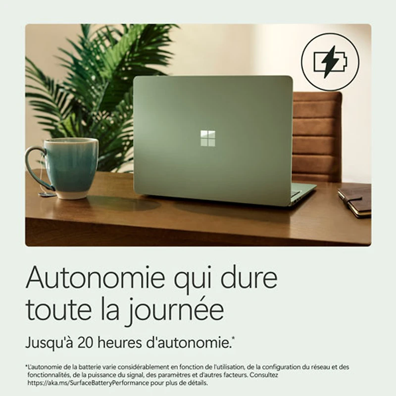 Microsoft Surface Laptop 13.8" Touchscreen Copilot+ PC Laptop (Snapdragon X2 Elite/16GB RAM/512GB SSD)-2026-Jade-EN