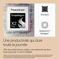 Portable Surface Laptop Copilot+ PC à écran tactile de 13,8 po de Microsoft (Snapdragon X2 Plus/mémoire vive de 16 Go/disque SSD de 512 Go) - 2026 - Dune - Ang
