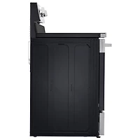 Cuisinière électrique autonome avec convection véritable et friture à l'air 6,3 pi³ 30 po de LG (LREN6321VE) - Acier inoxydable