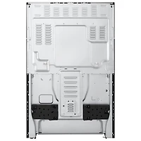 Cuisinière électrique autonome avec convection véritable et friture à l'air 6,3 pi³ 30 po de LG (LREN6321VE) - Acier inoxydable