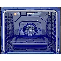 Cuisinière électrique autonome avec convection véritable et friture à l'air 6,3 pi³ 30 po de LG (LREN6321VE) - Acier inoxydable