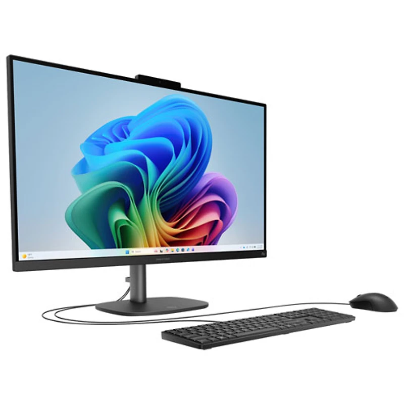 Ordinateur tout-en-un de 27 po OmniStudio de HP - Noir de jais (Ryzen AI 7 445 d'AMD/RAM 16 Go/SSD 1 To/Windows 11)