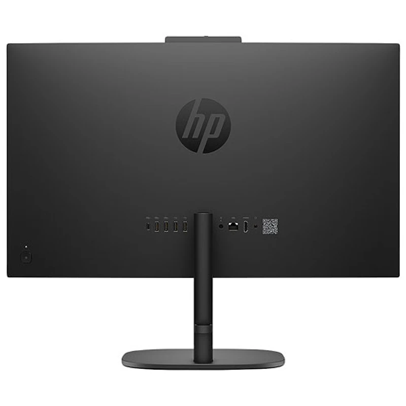 Ordinateur tout-en-un de 23,8 po OmniStudio de HP - Noir de jais (N150 d'Intel/RAM 8 Go/SSD 128 Go/Windows 11 Famille)