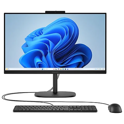 Ordinateur tout-en-un de 23,8 po OmniStudio de HP - Noir de jais (Athlon Gold 20 d'AMD/RAM 8 Go/SSD 256 Go/Windows 11 Famille)
