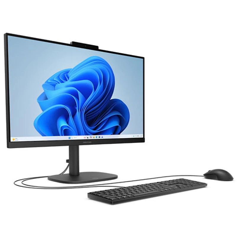 Ordinateur tout-en-un de 23,8 po OmniStudio de HP - Noir de jais (Athlon Gold 20 d'AMD/RAM 8 Go/SSD 256 Go/Windows 11 Famille)
