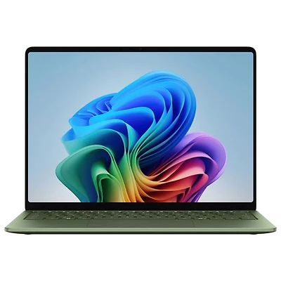 Portable à écran tactile Microsoft Surface de 13,8 po, PC Copilot+ (Snapdragon X2 Elite/16 Go RAM/512 Go SSD) - 2026 - Jade - Anglais