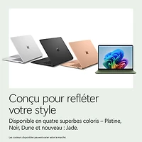 Portable à écran tactile Microsoft Surface de 13,8 po, PC Copilot+ (Snapdragon X2 Elite/16 Go RAM/512 Go SSD) - 2026 - Jade - Anglais