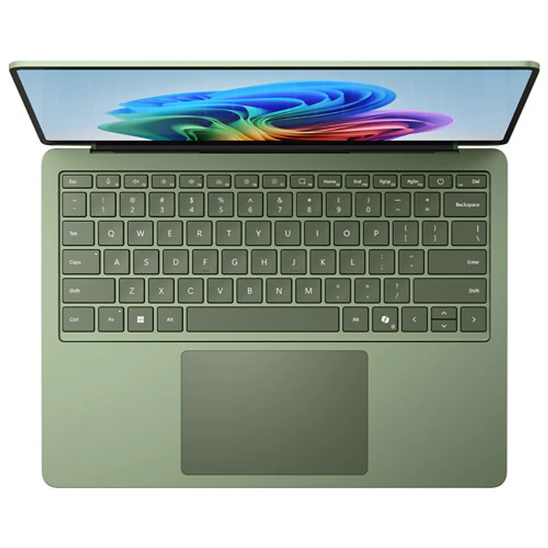 Portable à écran tactile Microsoft Surface de 13,8 po, PC Copilot+ (Snapdragon X2 Elite/16 Go RAM/512 Go SSD) - 2026 - Jade - Anglais
