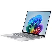 Portable à écran tactile Microsoft Surface 13,8 po PC Copilot+ (Snapdragon X2 Plus/16 Go RAM/512 Go SSD) - 2026 - Platine - Anglais