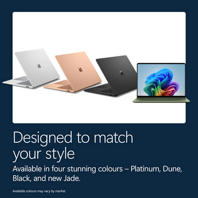 Portable à écran tactile Microsoft Surface 13,8 po PC Copilot+ (Snapdragon X2 Plus/16 Go RAM/512 Go SSD) - 2026 - Platine - Anglais