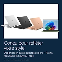 Portable à écran tactile Microsoft Surface 13,8 po PC Copilot+ (Snapdragon X2 Plus/16 Go RAM/512 Go SSD) - 2026 - Platine - Anglais