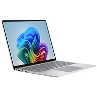 Portable à écran tactile Microsoft Surface 13,8 po PC Copilot+ (Snapdragon X2 Plus/16 Go RAM/512 Go SSD) - 2026 - Platine - Anglais