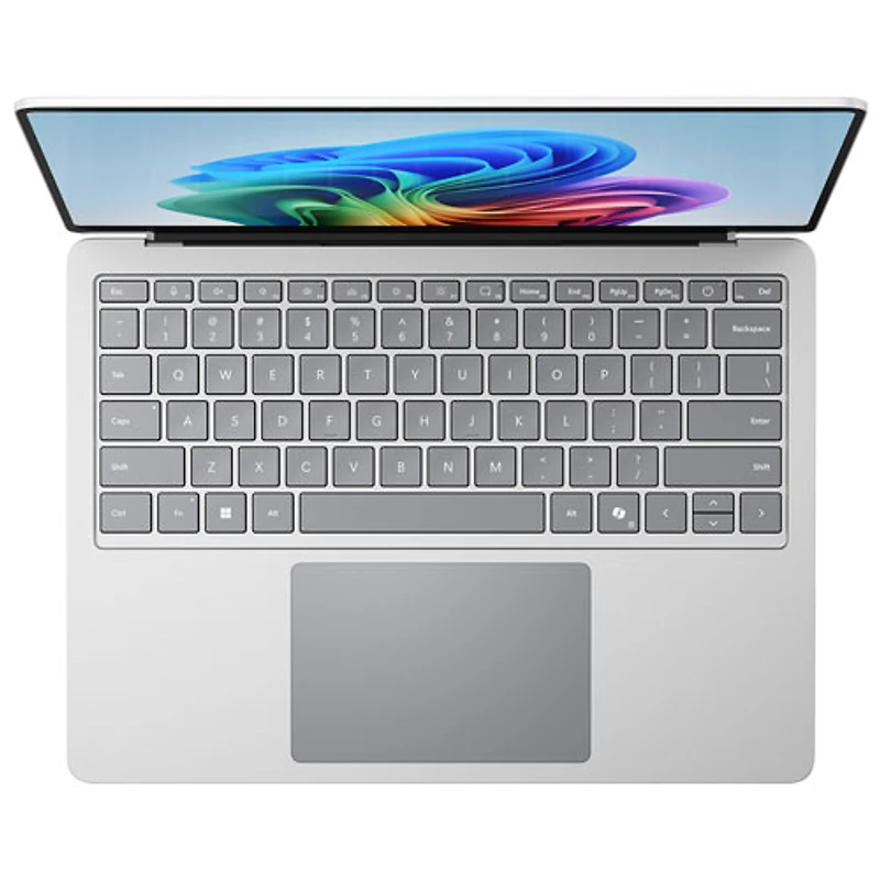 Portable à écran tactile Microsoft Surface 13,8 po PC Copilot+ (Snapdragon X2 Plus/16 Go RAM/512 Go SSD) - 2026 - Platine - Anglais
