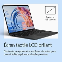 Microsoft Surface Laptop 13.8" 120Hz Touchscreen Copilot+ PC - Snapdragon X2 Elite - 16GB LPDDR5x - 512GB SSD - Windows 11 Home - Black