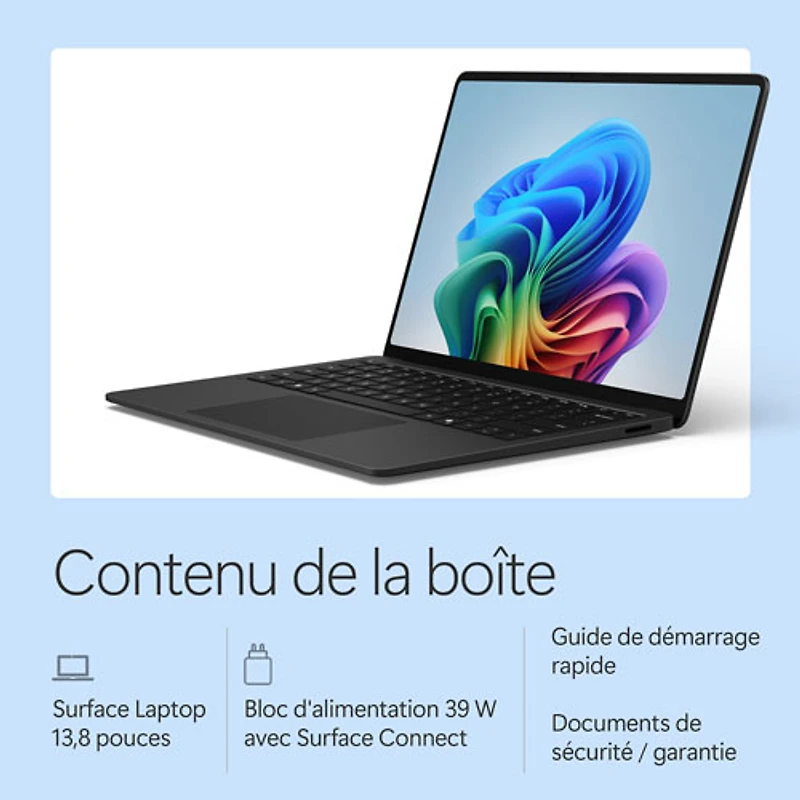 Microsoft Surface Laptop 13.8" 120Hz Touchscreen Copilot+ PC - Snapdragon X2 Elite - 16GB LPDDR5x - 512GB SSD - Windows 11 Home - Black