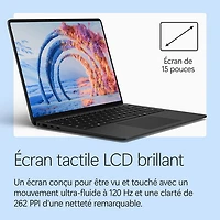 Microsoft Surface Laptop 15" Touchscreen Copilot+ PC Laptop (Snapdragon X2 Elite/16GB RAM/512GB SSD)-2026-Black-EN