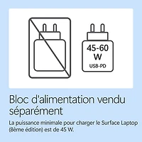 Microsoft Surface Laptop 15" Touchscreen Copilot+ PC Laptop (Snapdragon X2 Elite/16GB RAM/512GB SSD)-2026-Black-EN