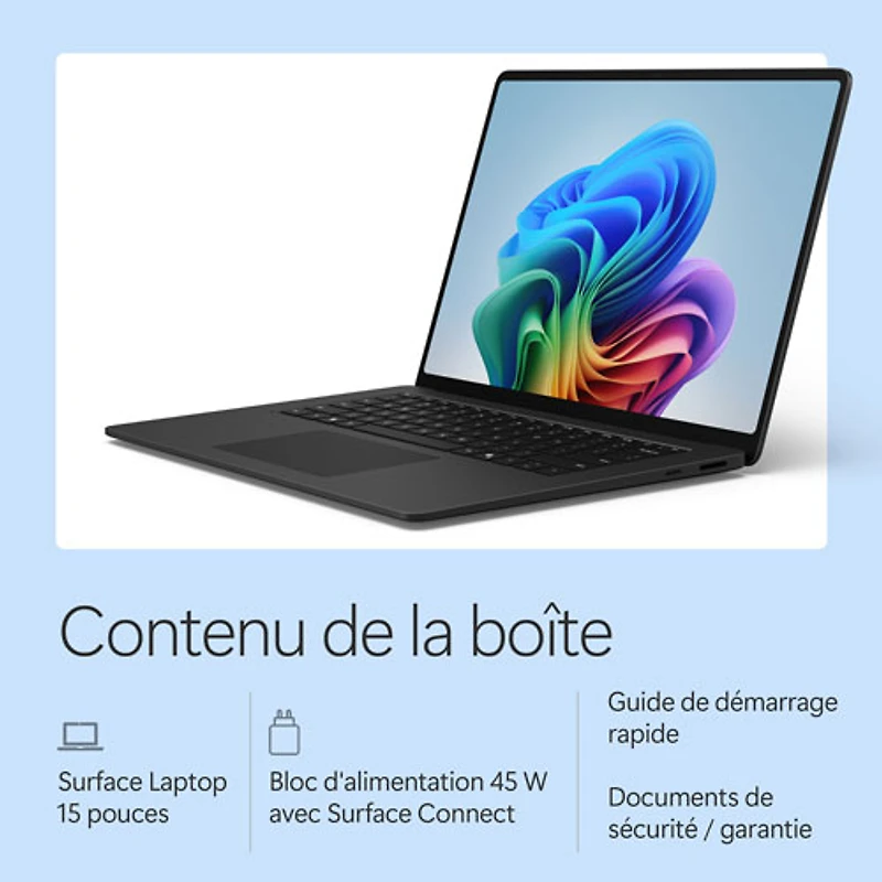 Microsoft Surface Laptop 15" Touchscreen Copilot+ PC Laptop (Snapdragon X2 Elite/16GB RAM/512GB SSD)-2026-Black-EN