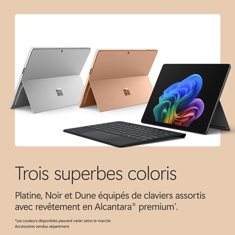 Microsoft Surface Pro (OLED) Copilot+ PC 13" 512GB Tablet with Snapdragon X Elite/16GB RAM (2026) - Dune - Device Only