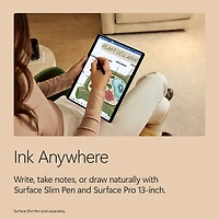 Microsoft Surface Pro (OLED) Copilot+ PC 13" 512GB Tablet with Snapdragon X Elite/16GB RAM (2026) - Dune - Device Only