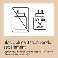 Microsoft Surface Pro (OLED) Copilot+ PC 13" 512GB Tablet with Snapdragon X Elite/16GB RAM (2026) - Dune - Device Only