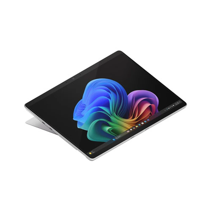 Tablette Microsoft Surface Pro (OLED) de 13 po, PC Copilot+, 512 Go avec Snapdragon X Elite/mémoire vive de 16 Go (2026) - Platine - Appareil seulement