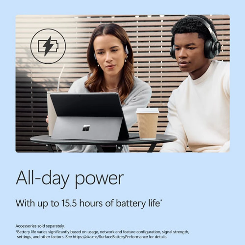 Tablette Microsoft Surface Pro (OLED) de 13 po, PC Copilot+, 512 Go avec Snapdragon X Elite/mémoire vive de 16 Go (2026) - Noir - Appareil seulement